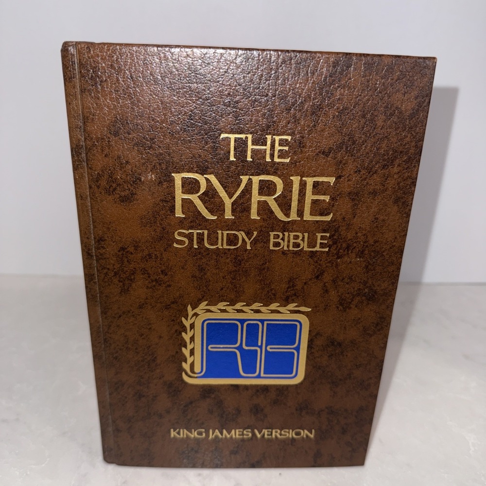 The Ryrie Study Bible : King James Version - 1978 - Red Letter Hardcover Edition